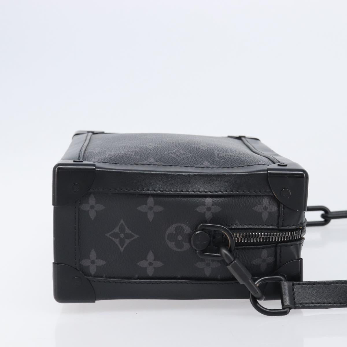 LOUIS VUITTON Monogram Eclipse Soft Trunk Shoulder Bag M44730 LV Auth 204879M