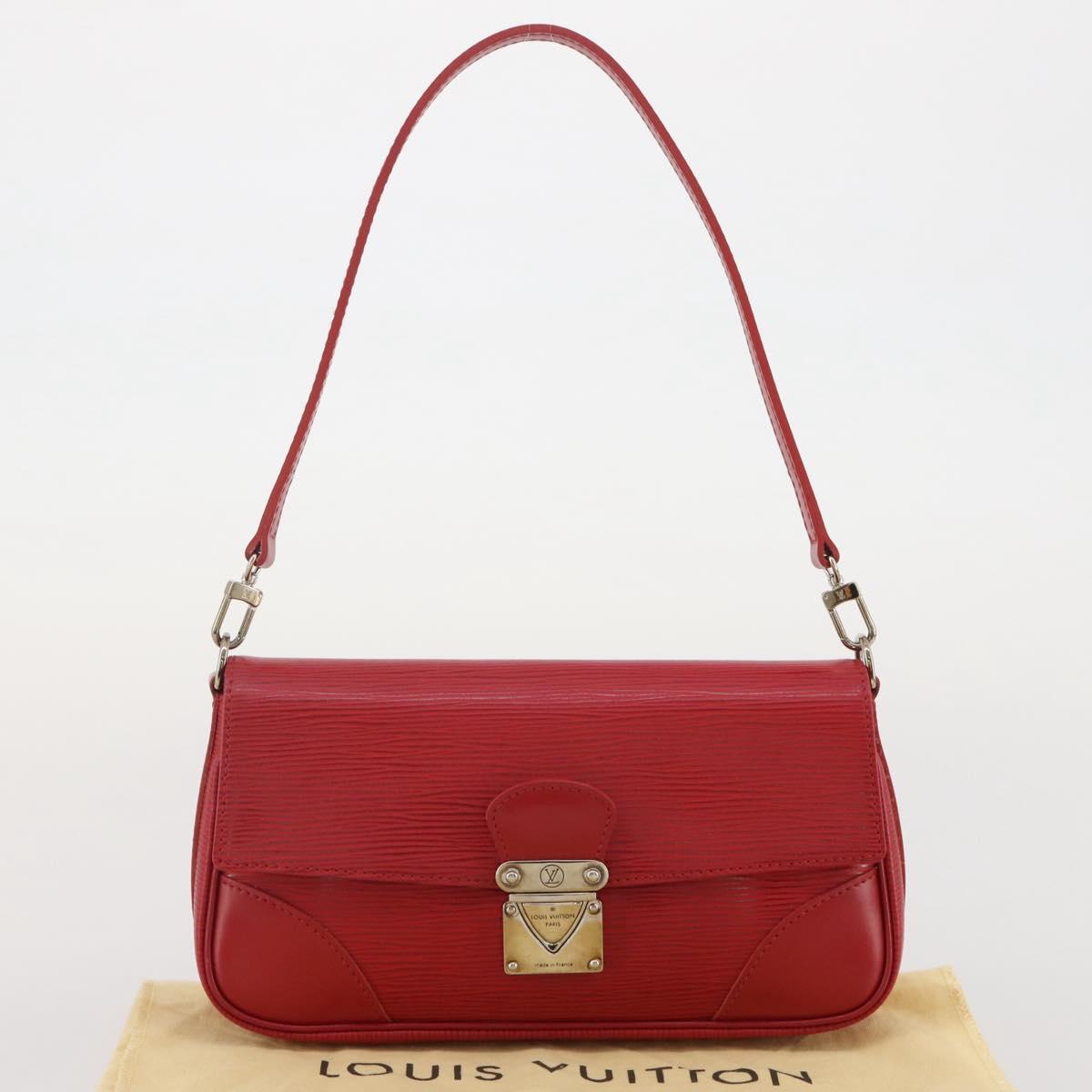 LOUIS VUITTON Epi Pochette Segur Shoulder Bag Red M5888E LV Auth 204884V
