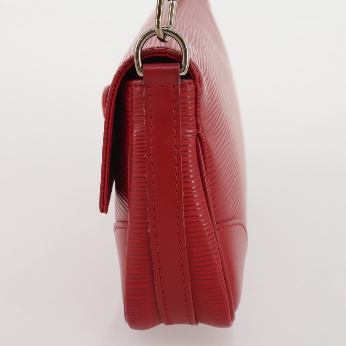 LOUIS VUITTON Epi Pochette Segur Shoulder Bag Red M5888E LV Auth 204884V