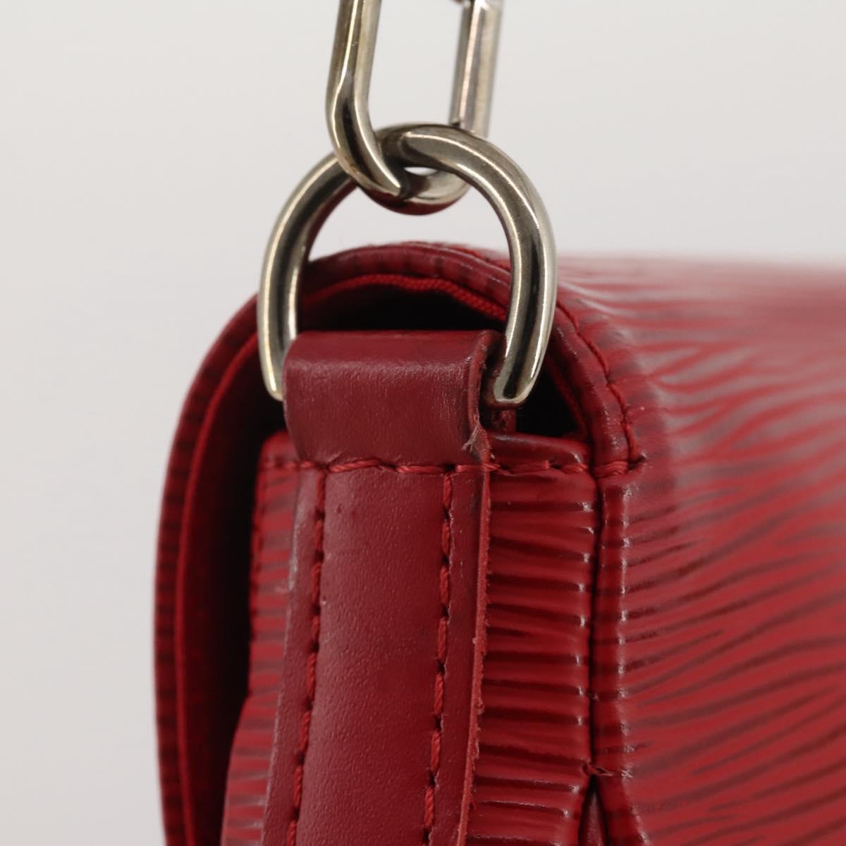 LOUIS VUITTON Epi Pochette Segur Shoulder Bag Red M5888E LV Auth 204884V