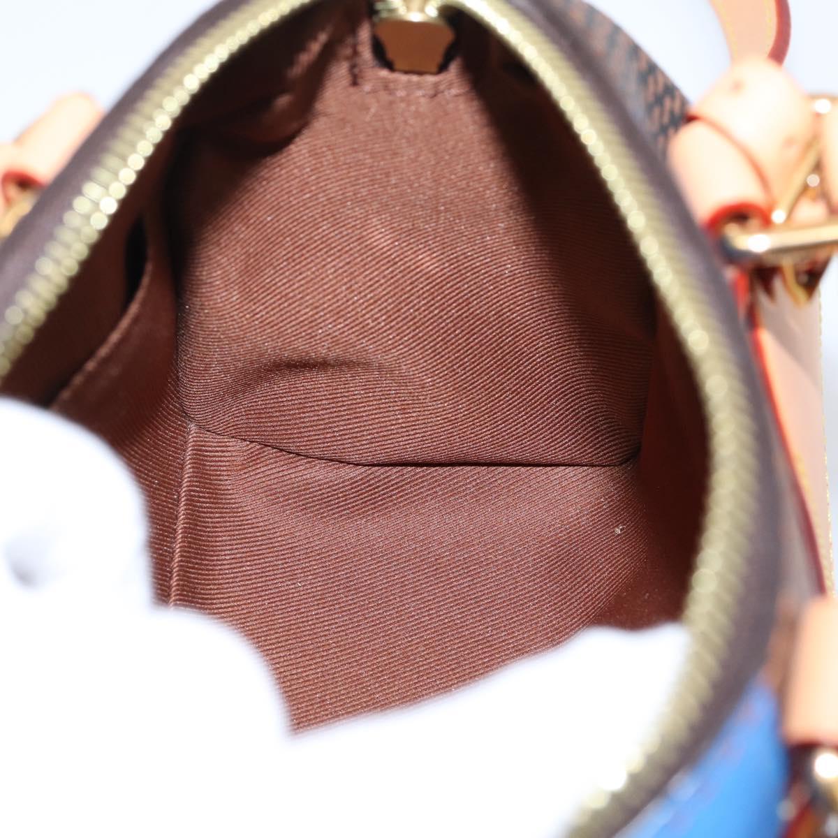 LOUIS VUITTON Damier Pop Speedy Bandouliere 18 Hand Bag N40595 LV Auth 204896SM