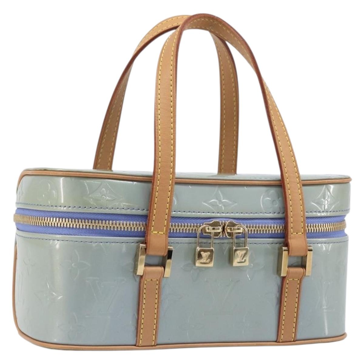LOUIS VUITTON Vernis Sullivan Horizontal PM Bag Lavende M91268 LV Auth 204912V