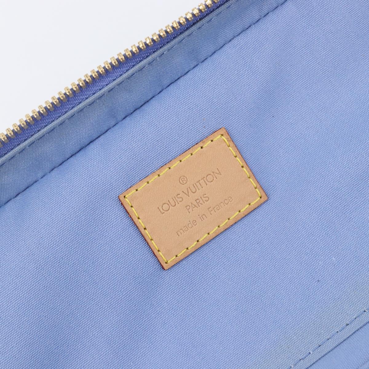LOUIS VUITTON Vernis Sullivan Horizontal PM Bag Lavende M91268 LV Auth 204912V