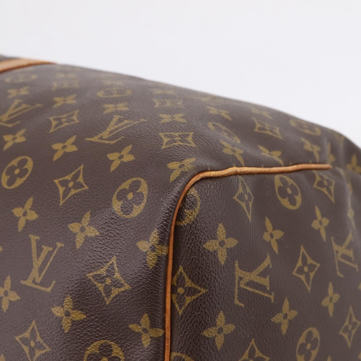 LOUIS VUITTON Monogram Keepall 60 Boston Bag M41422 LV Auth 204915