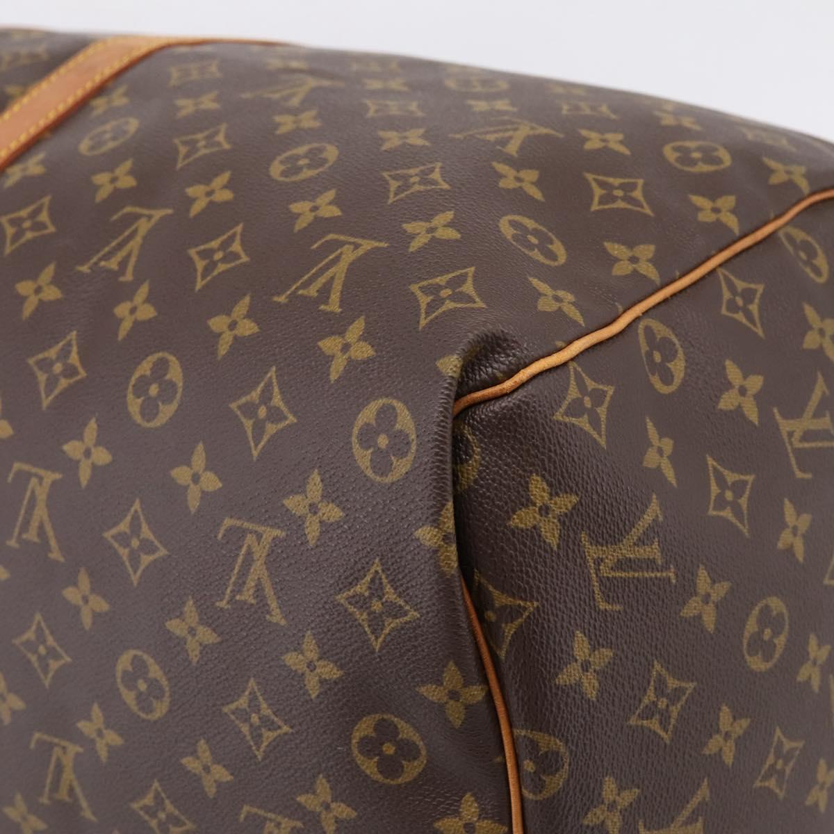 LOUIS VUITTON Monogram Keepall 60 Boston Bag M41422 LV Auth 204915