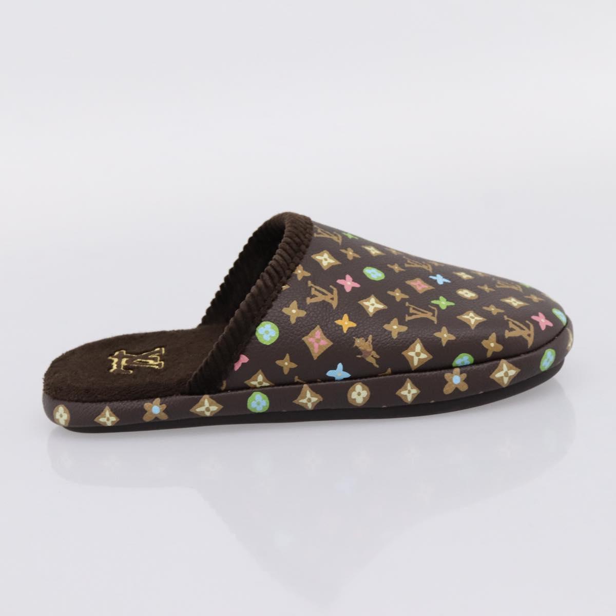 LOUIS VUITTON Monogram Craggy LV Palace Line Mules LV Auth 204941M
