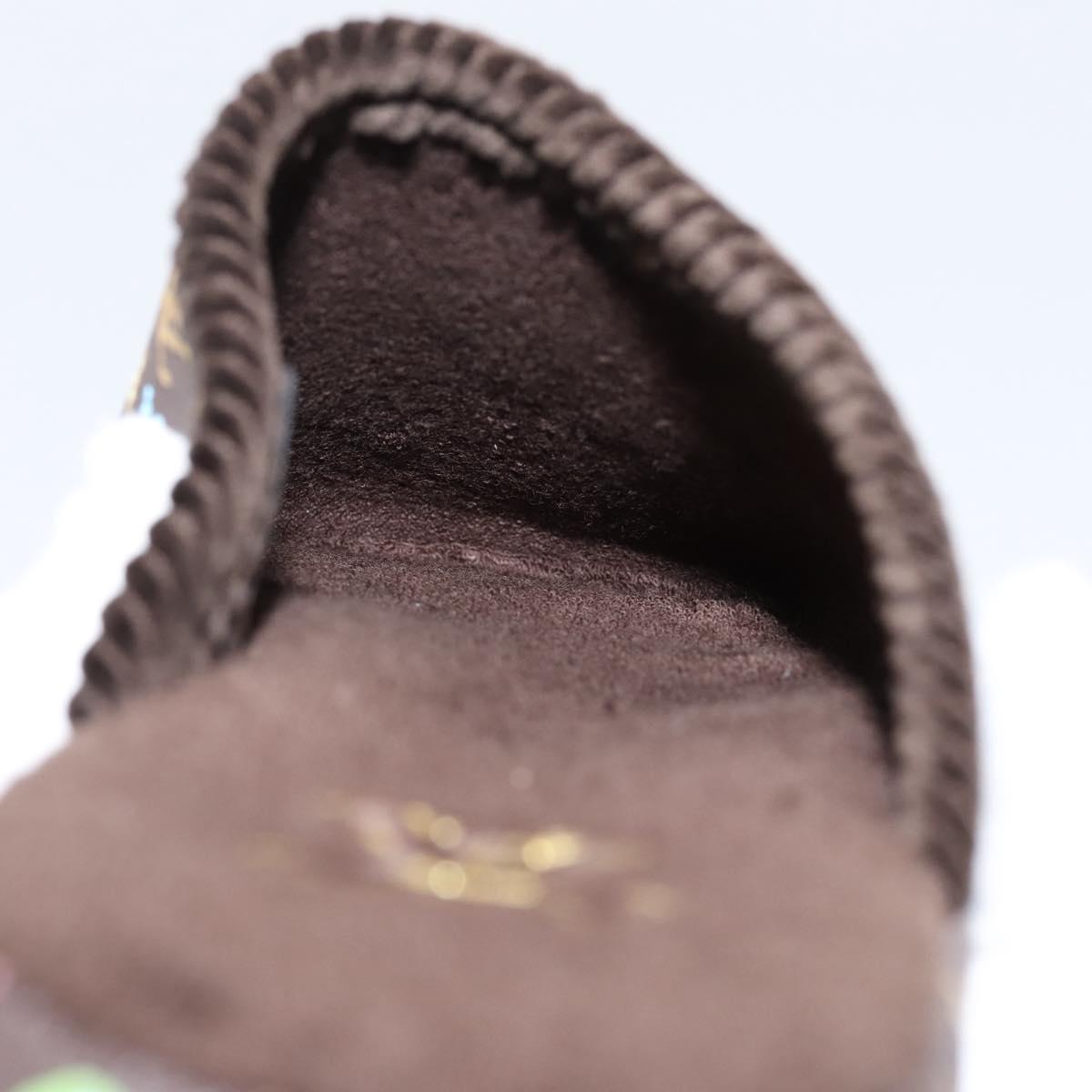 LOUIS VUITTON Monogram Craggy LV Palace Line Mules LV Auth 204941M