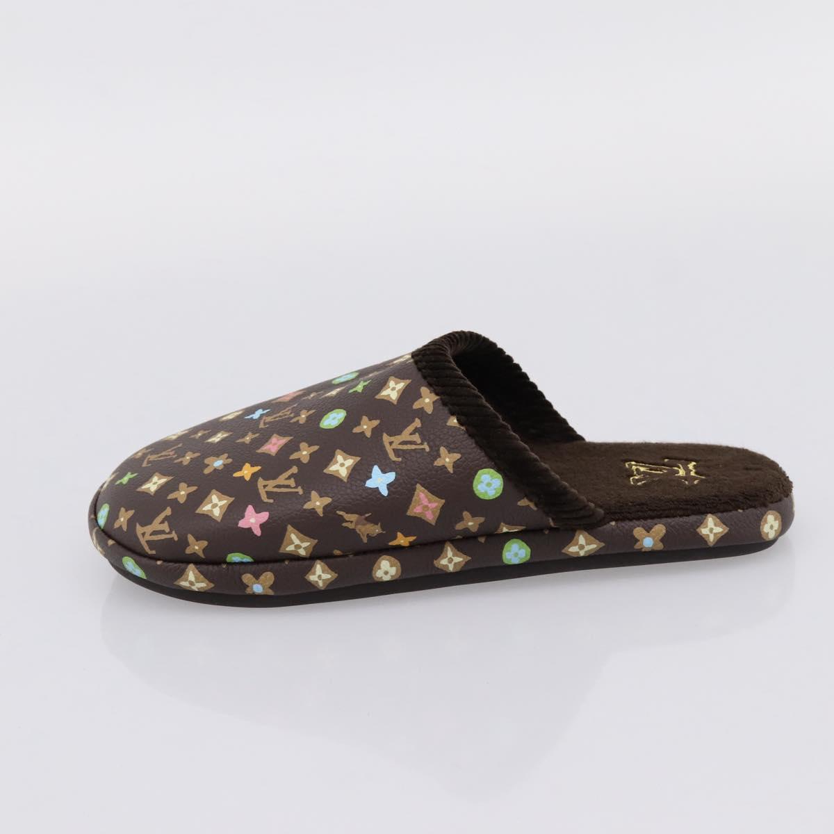 LOUIS VUITTON Monogram Craggy LV Palace Line Mules LV Auth 204941M