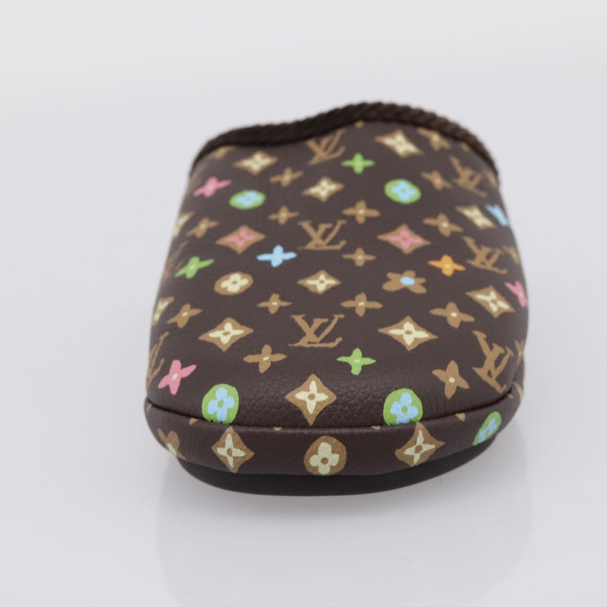 LOUIS VUITTON Monogram Craggy LV Palace Line Mules LV Auth 204941M
