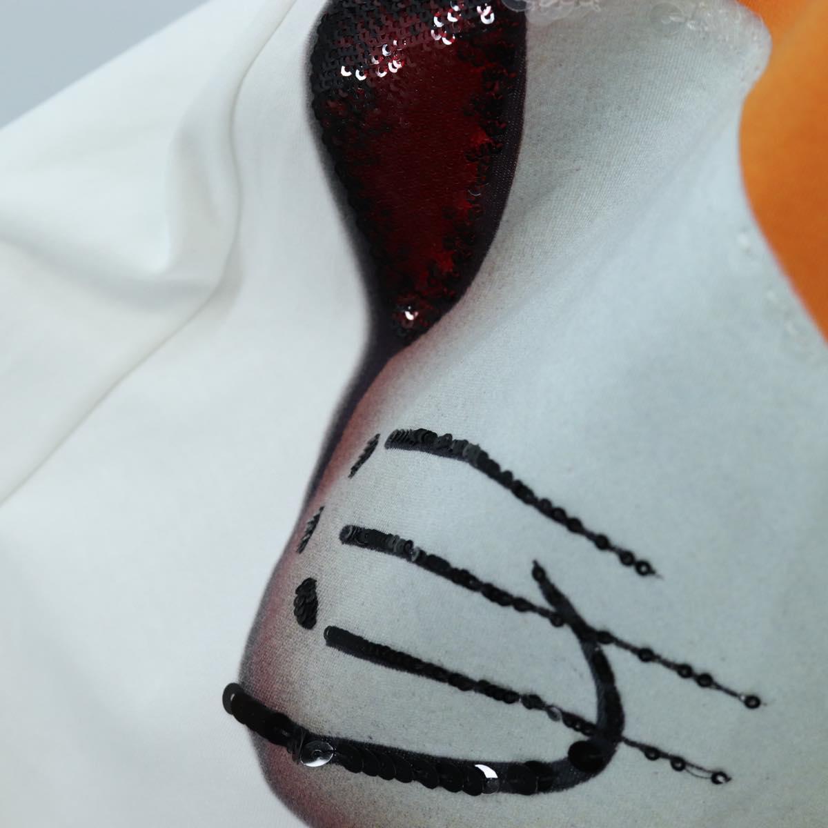 LOUIS VUITTON T Shirt Cotton S White LV Auth 204950M