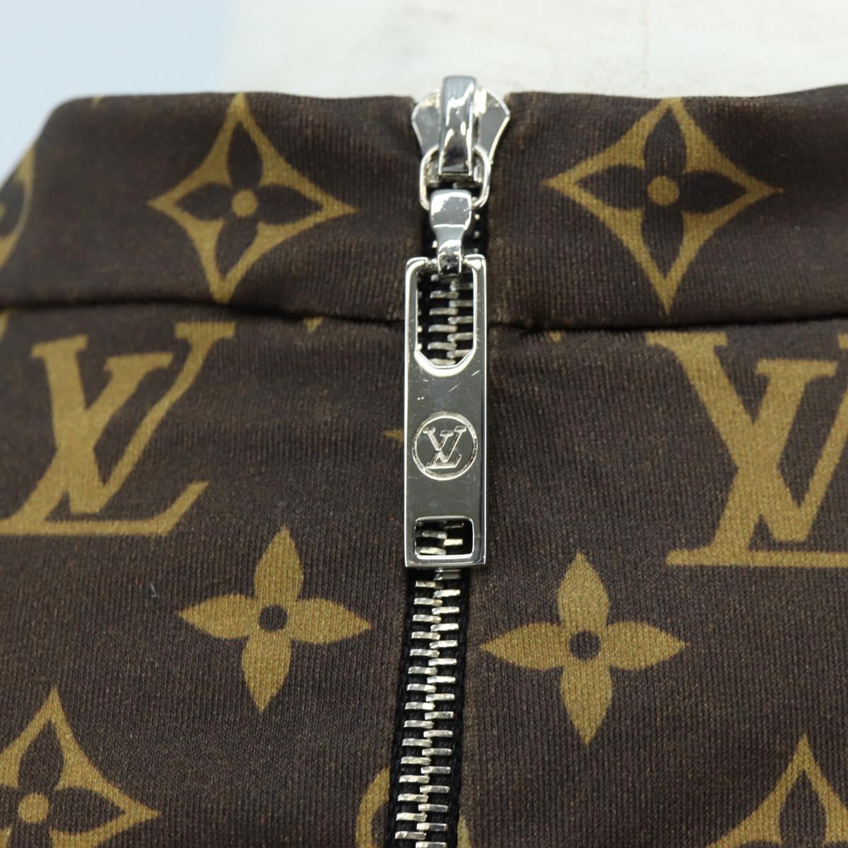LOUIS VUITTON Monogram Short Sleeved T Shirt Nylon L LV Auth 204955M