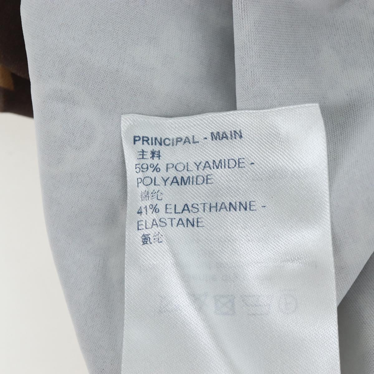 LOUIS VUITTON Monogram Short Sleeved T Shirt Nylon L LV Auth 204955M