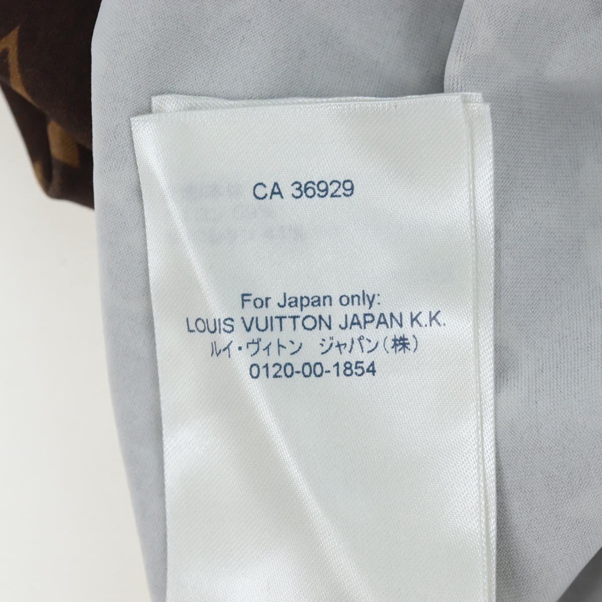 LOUIS VUITTON Monogram Short Sleeved T Shirt Nylon L LV Auth 204955M