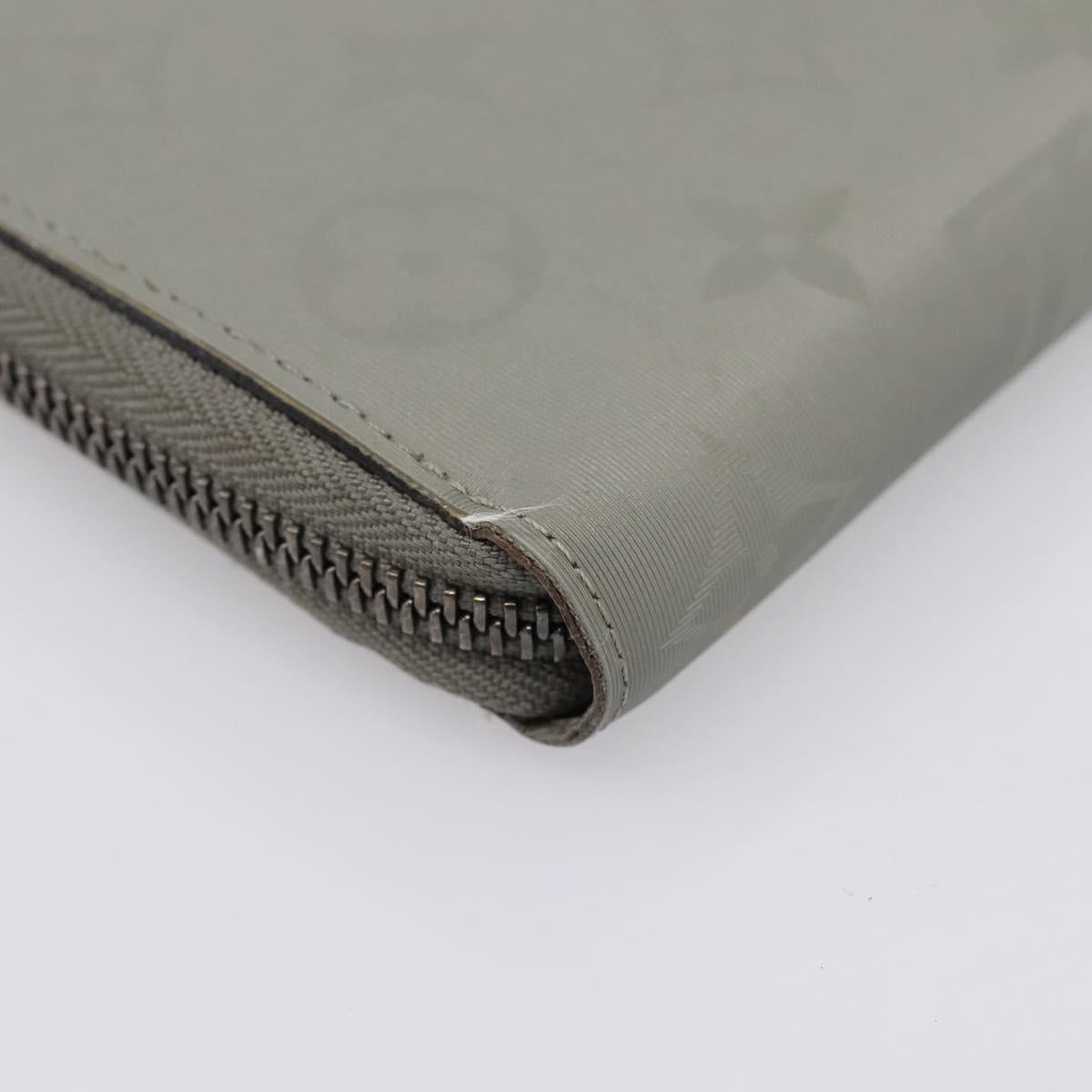 LOUIS VUITTON Monogram Titanium Portefeuille Cosmos Wallet M63237 LV Auth 204961