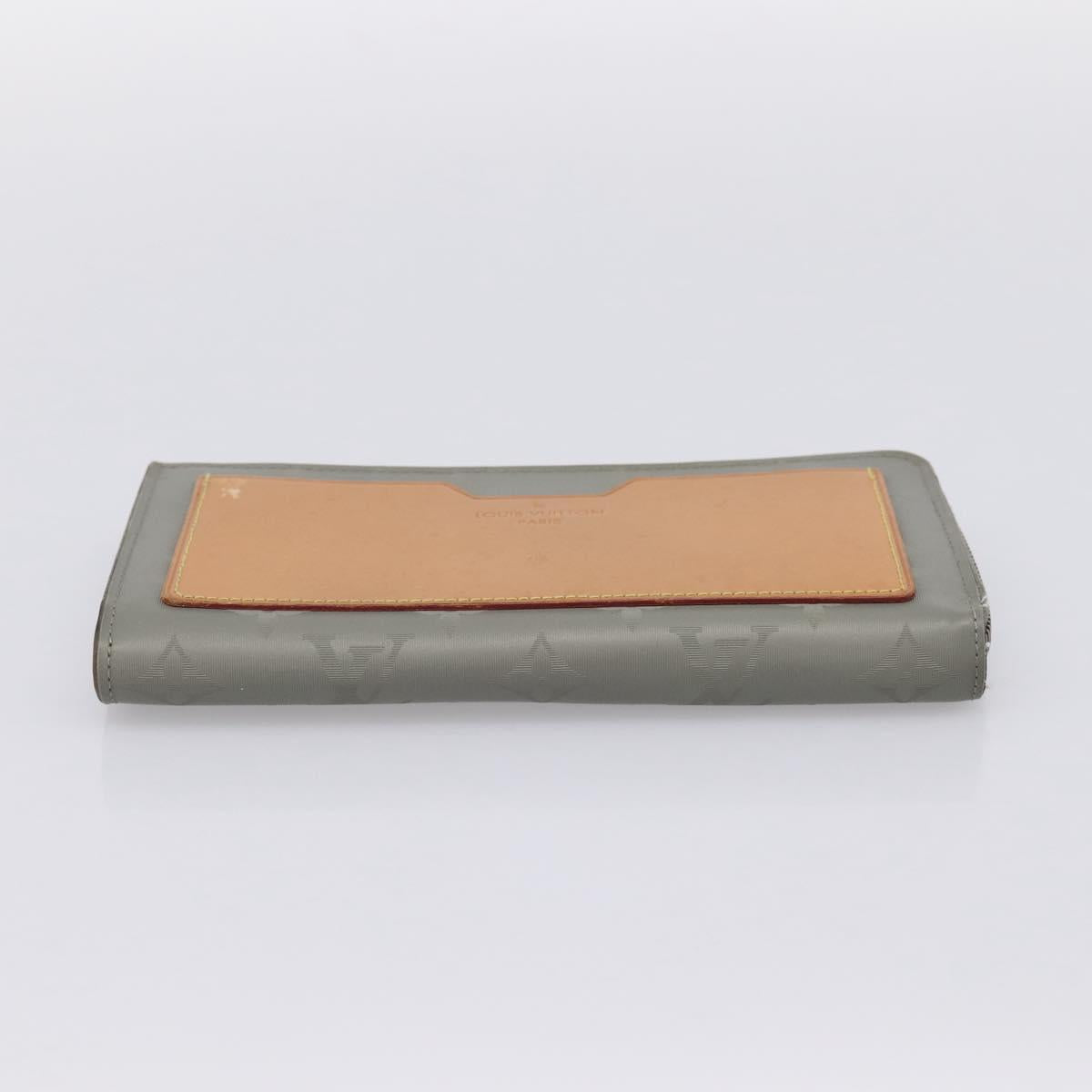 LOUIS VUITTON Monogram Titanium Portefeuille Cosmos Wallet M63237 LV Auth 204961