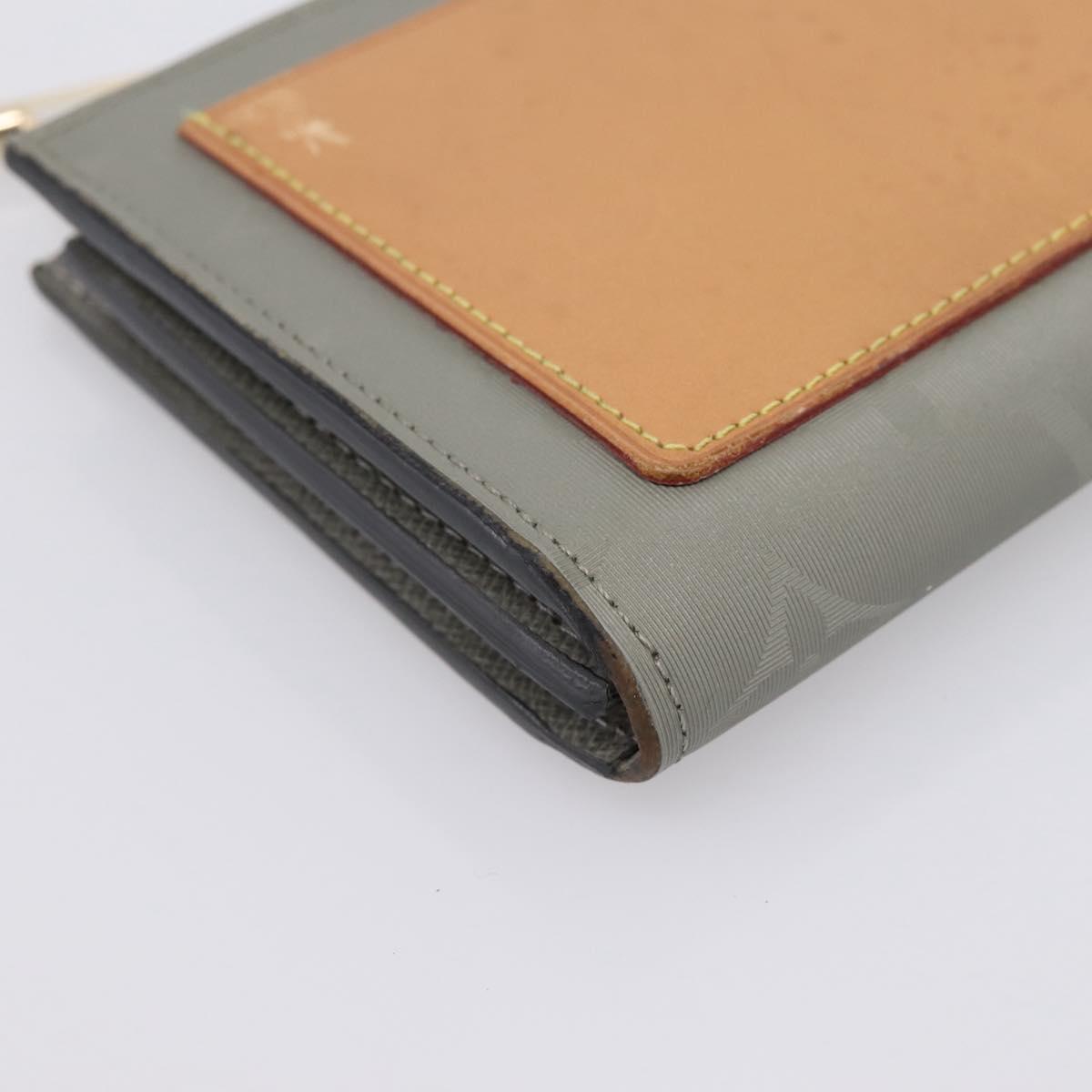 LOUIS VUITTON Monogram Titanium Portefeuille Cosmos Wallet M63237 LV Auth 204961