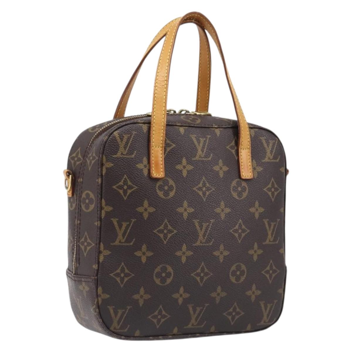 LOUIS VUITTON Monogram Spontini Hand Bag M47500 LV Auth 205017