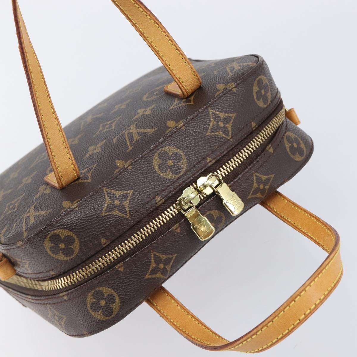 LOUIS VUITTON Monogram Spontini Hand Bag M47500 LV Auth 205017