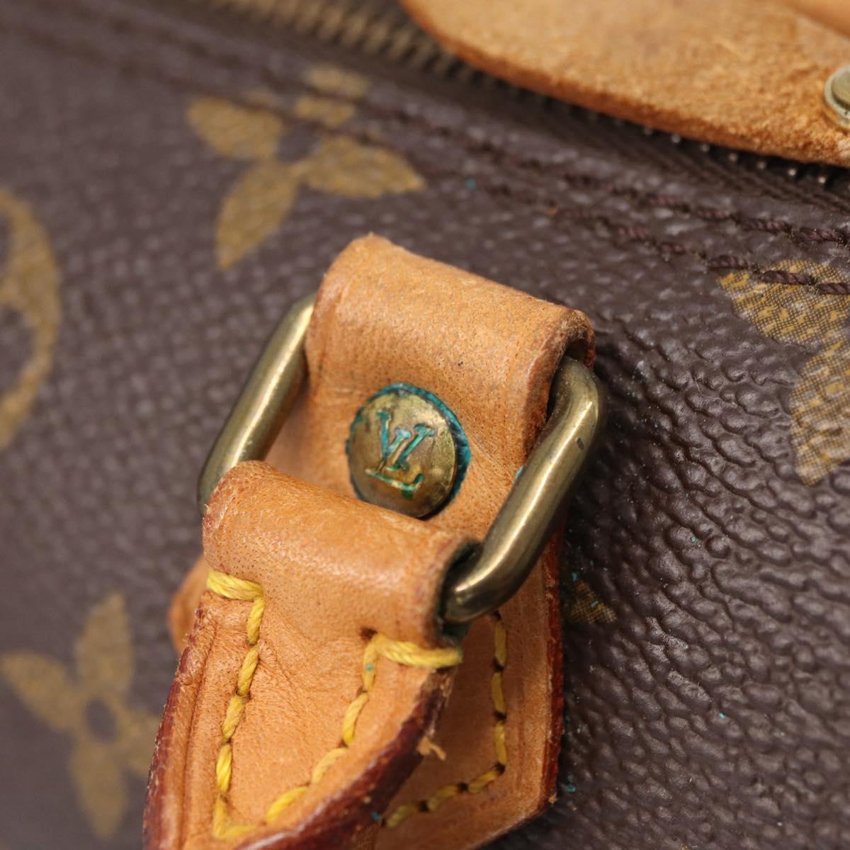 LOUIS VUITTON Monogram Mini Speedy Hand Bag M41534 LV Auth 205018V