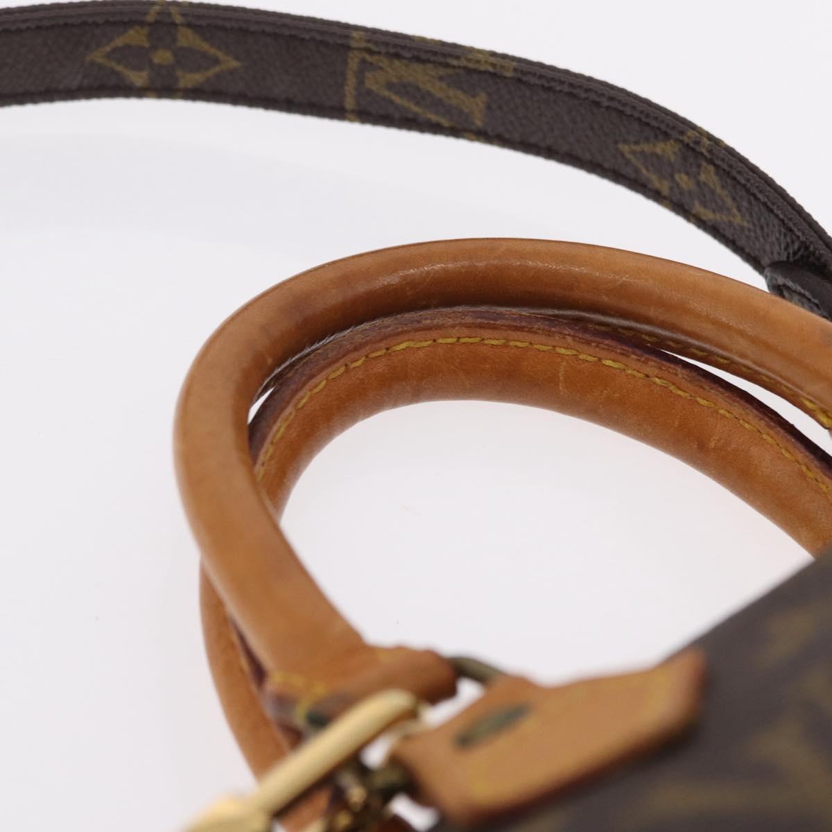 LOUIS VUITTON Monogram Mini Speedy Hand Bag M41534 LV Auth 205018V