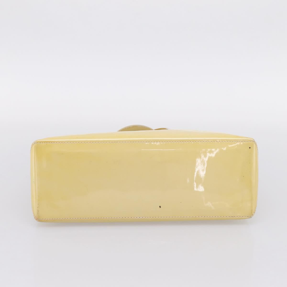 LOUIS VUITTON Monogram Vernis Wilshire PM Bag Broncorail M91452 LV Auth 205020