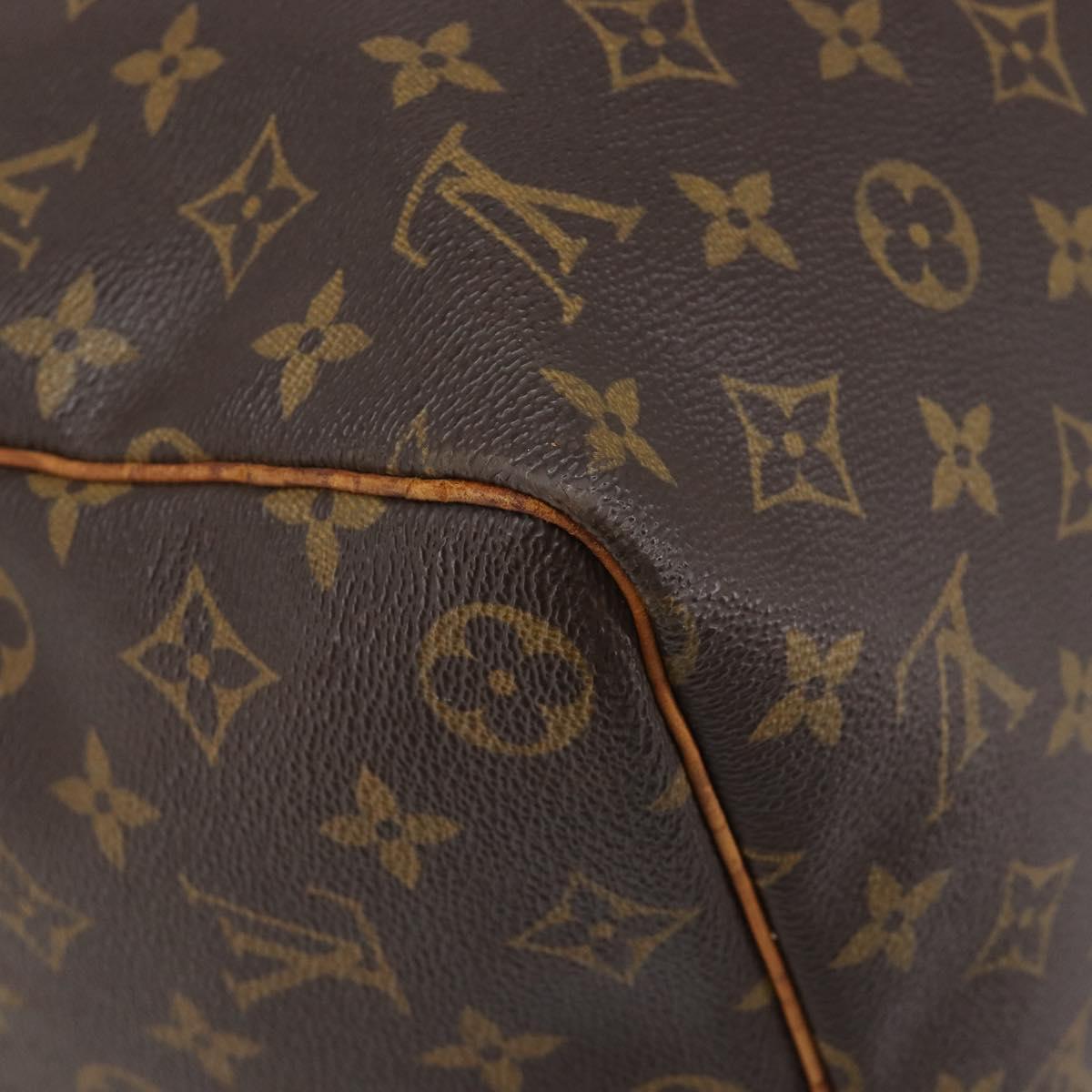 LOUIS VUITTON Monogram Keepall 45 Boston Bag M41428 LV Auth 205021