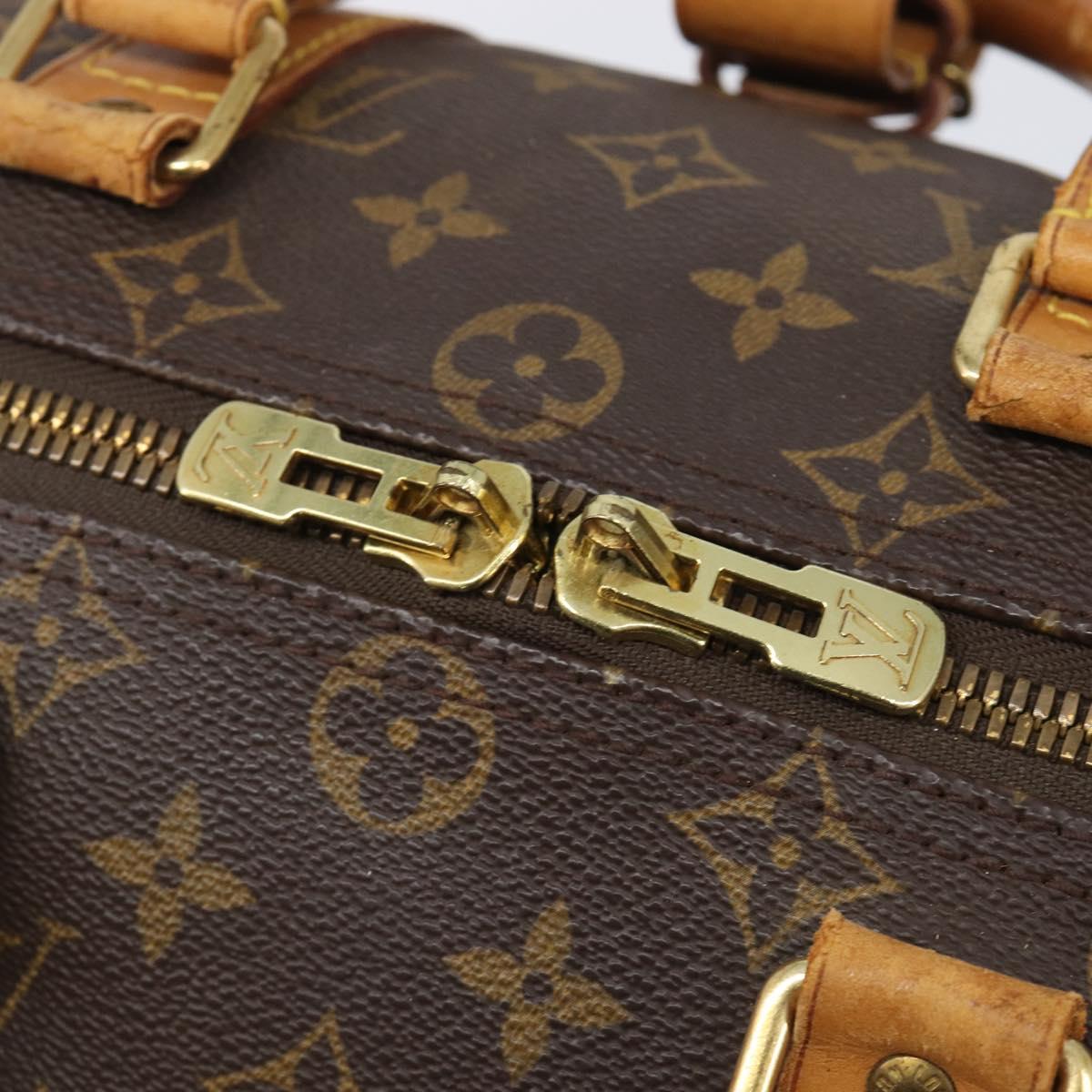 LOUIS VUITTON Monogram Keepall 45 Boston Bag M41428 LV Auth 205021