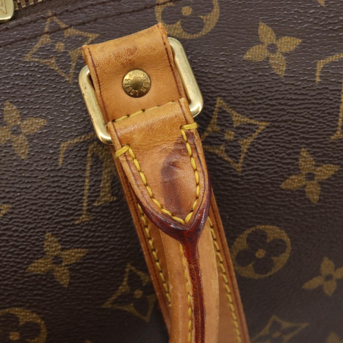 LOUIS VUITTON Monogram Keepall 45 Boston Bag M41428 LV Auth 205021