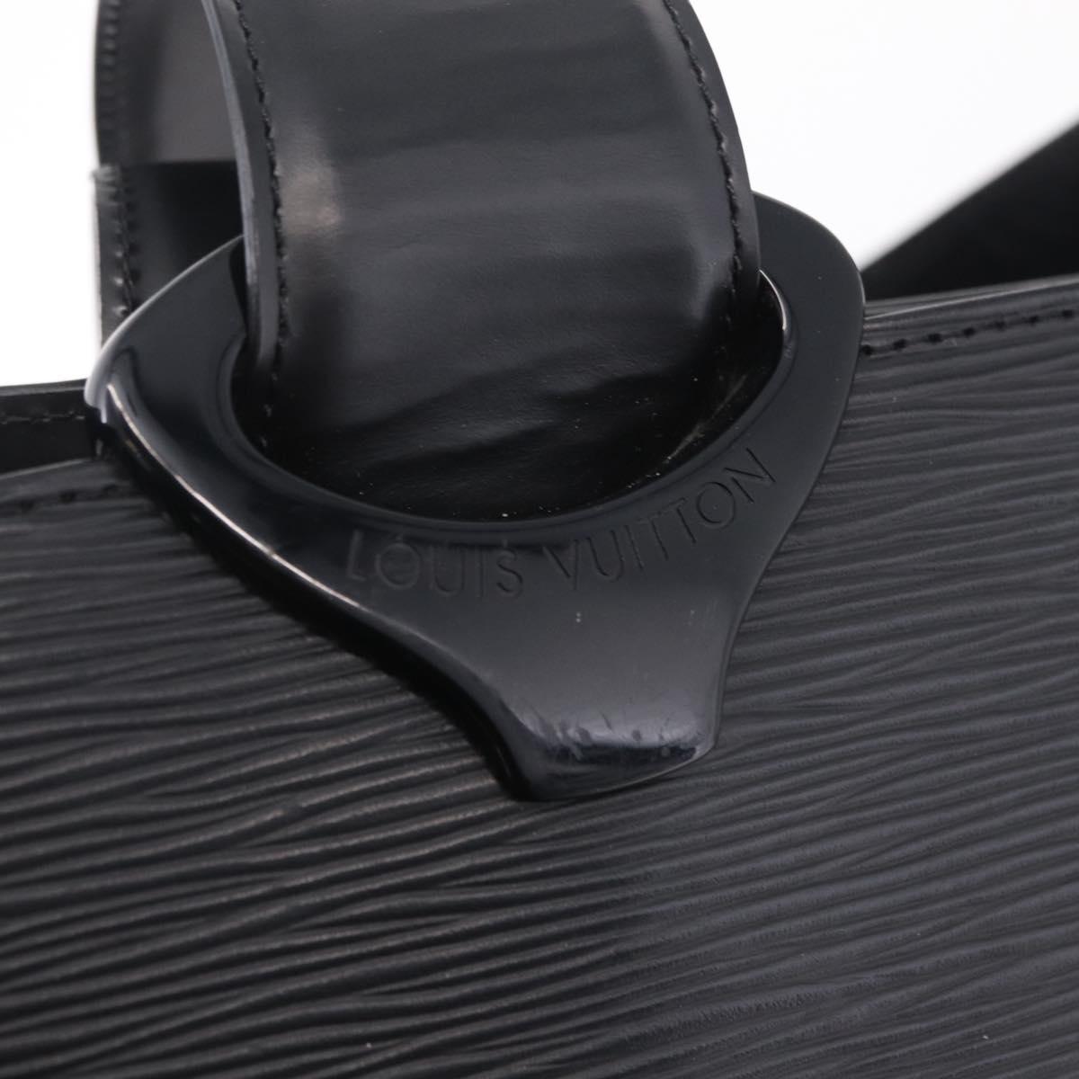 LOUIS VUITTON Epi Gemo Tote Bag Black M52452 LV Auth 205022V