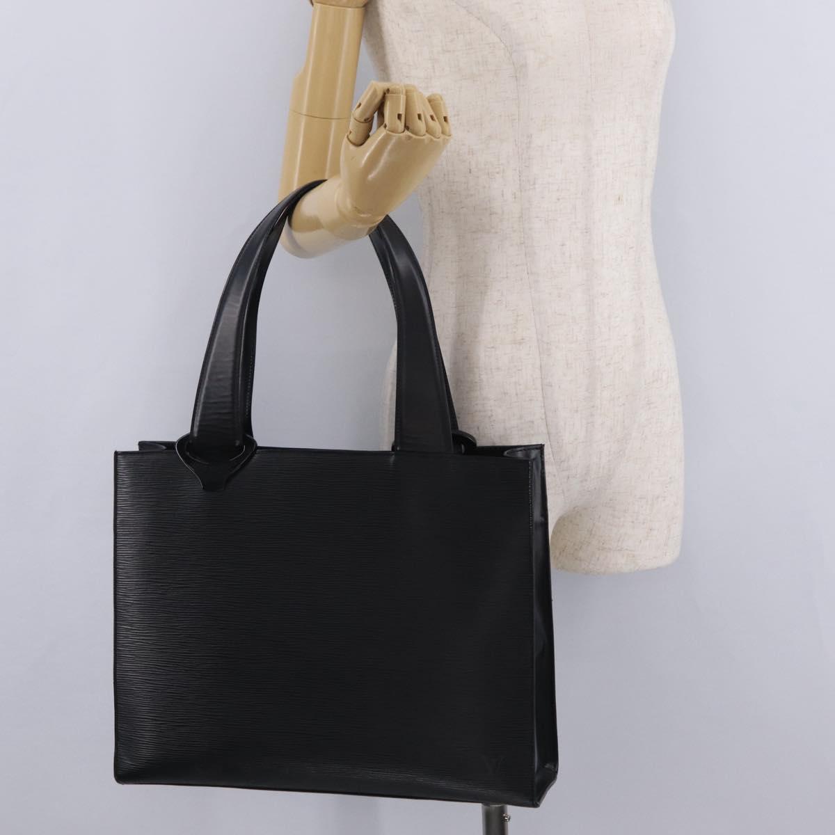 LOUIS VUITTON Epi Gemo Tote Bag Black M52452 LV Auth 205022V