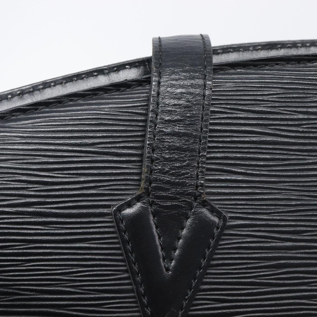 LOUIS VUITTON Epi Saint Jacques Shopping Shoulder Bag Black M52272 Auth 205031V