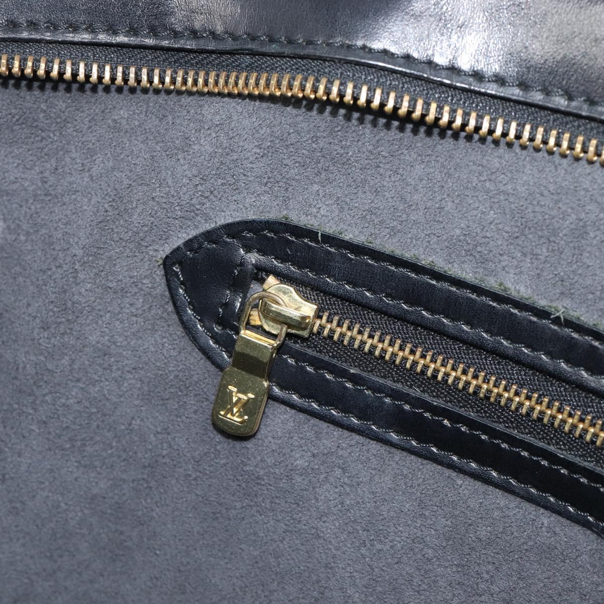 LOUIS VUITTON Epi Saint Jacques Shopping Shoulder Bag Black M52272 Auth 205031V