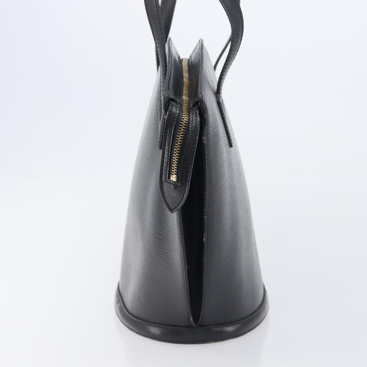 LOUIS VUITTON Epi Saint Jacques Shopping Shoulder Bag Black M52272 Auth 205031V