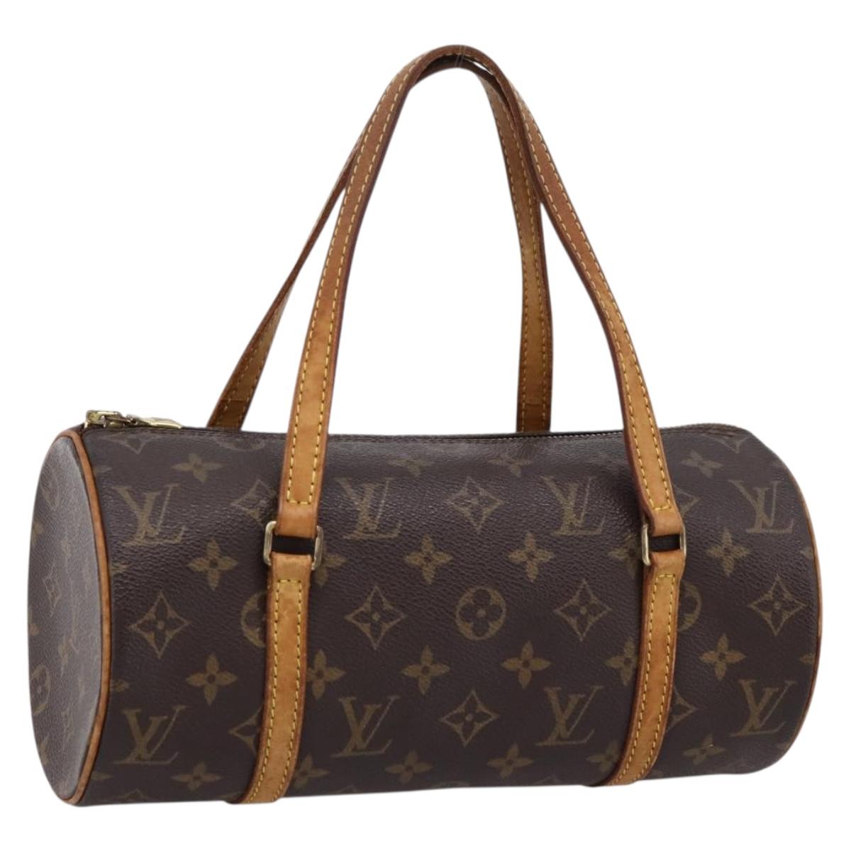LOUIS VUITTON Monogram Papillon 26 Hand Bag M51386 LV Auth 205033