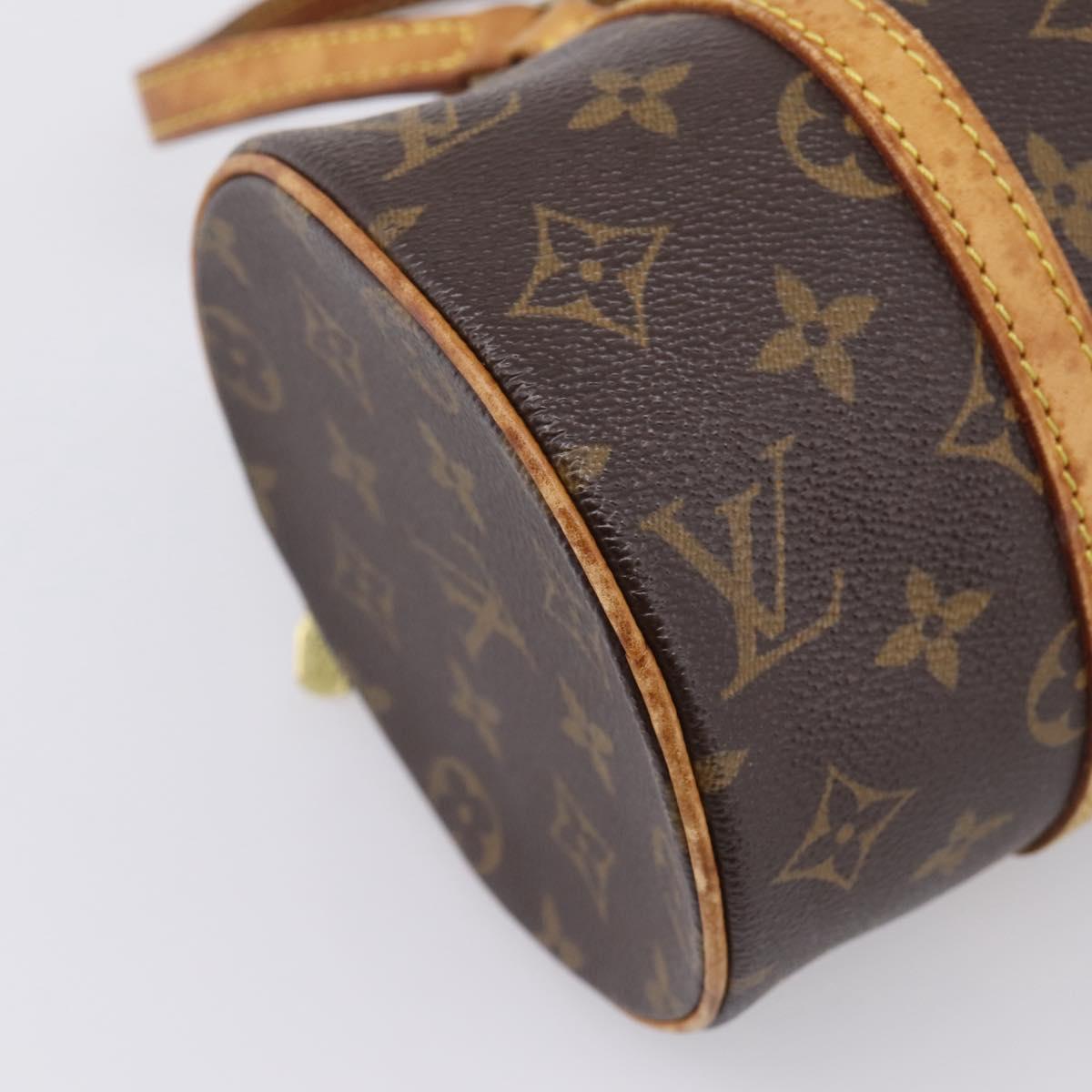 LOUIS VUITTON Monogram Papillon 26 Hand Bag M51386 LV Auth 205033
