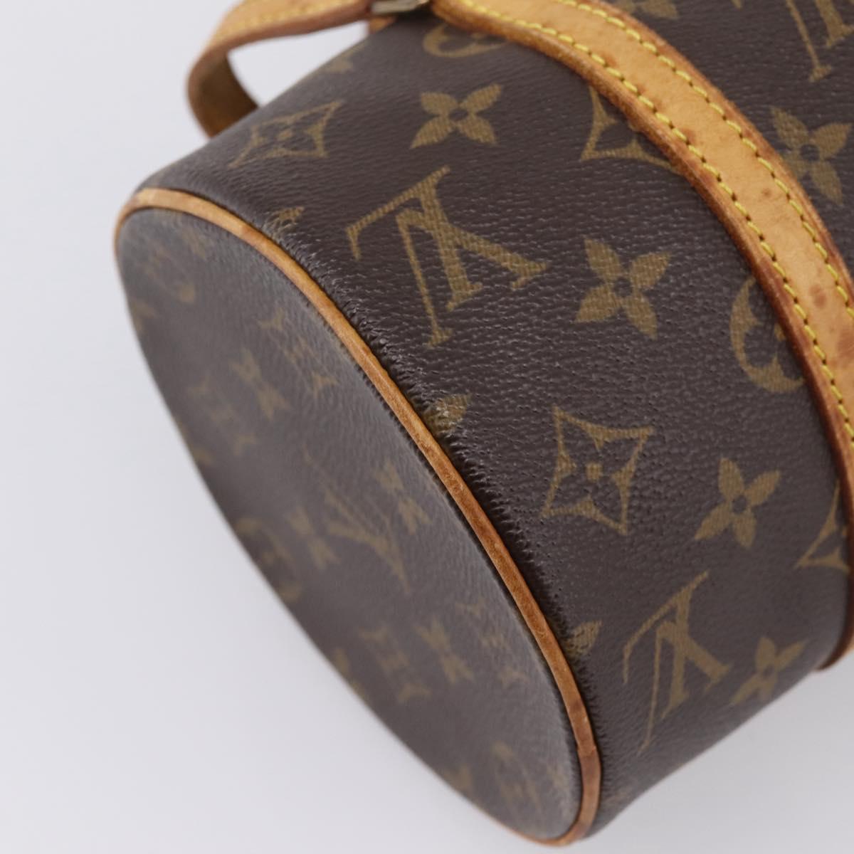 LOUIS VUITTON Monogram Papillon 26 Hand Bag M51386 LV Auth 205033