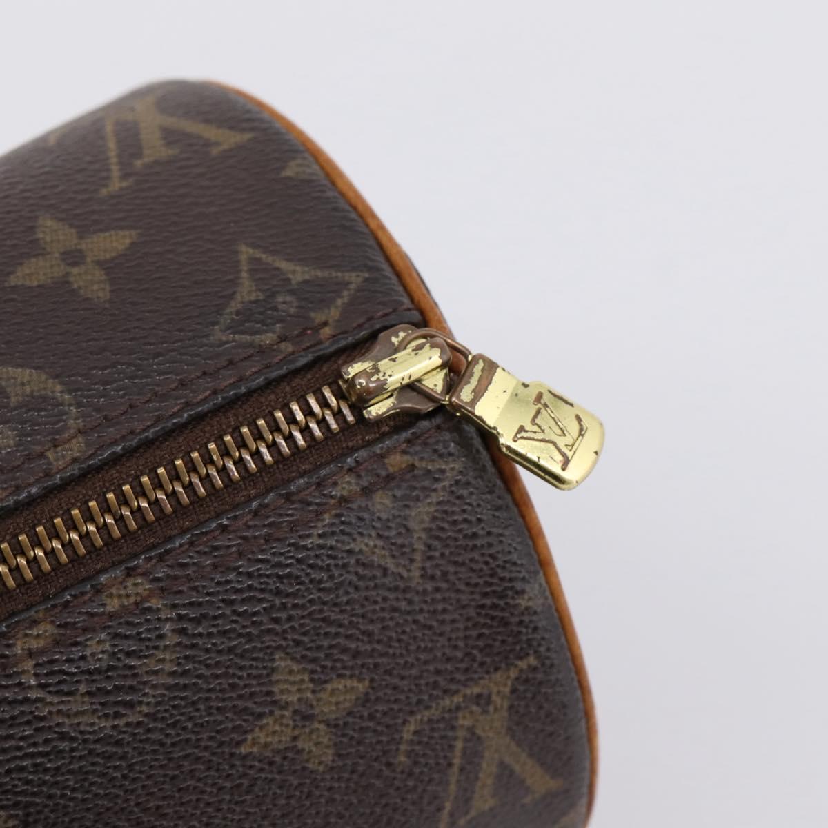 LOUIS VUITTON Monogram Papillon 26 Hand Bag M51386 LV Auth 205033