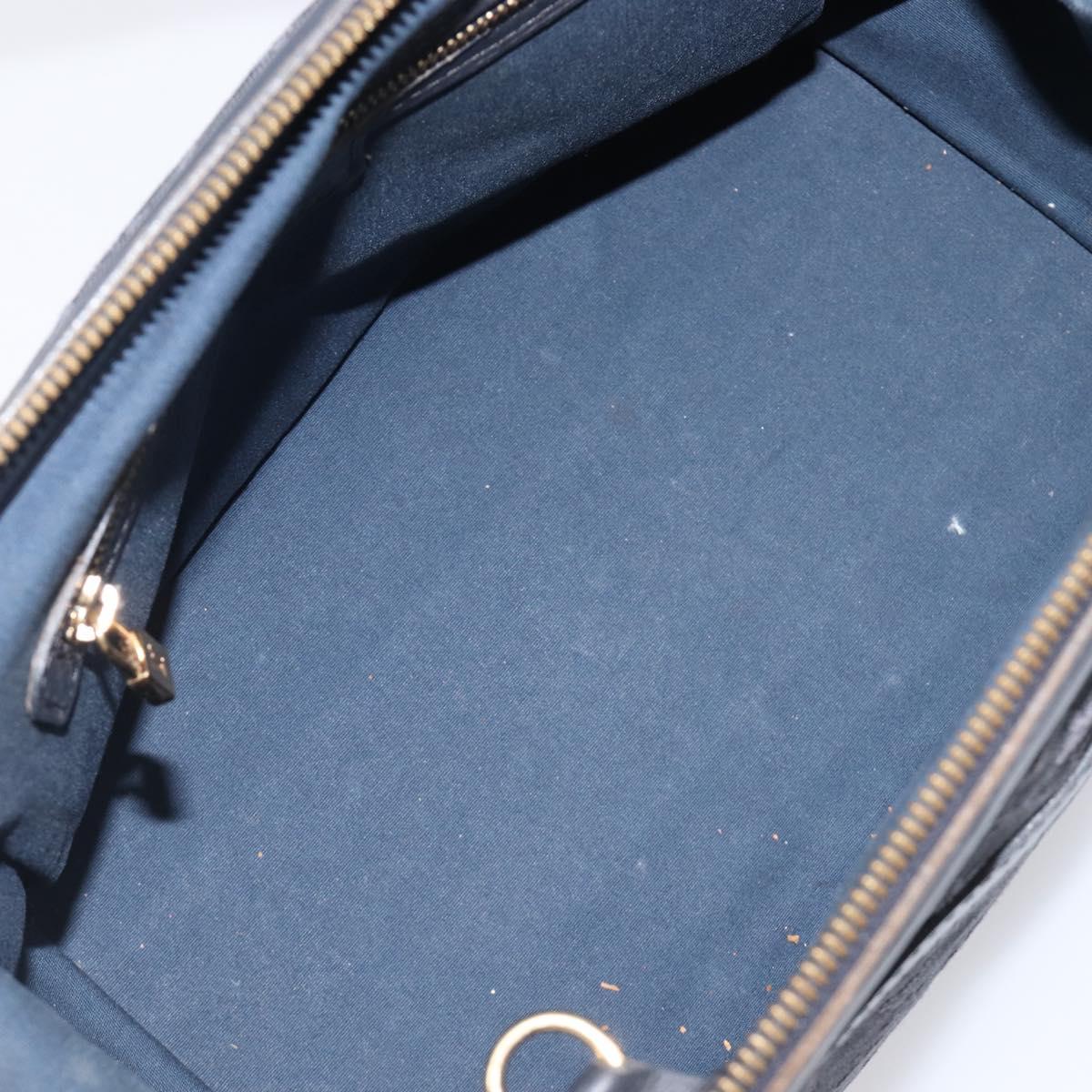 LOUIS VUITTON Monogram Mini Josephine PM Hand Bag TST Blue M92414 LV Auth 205036