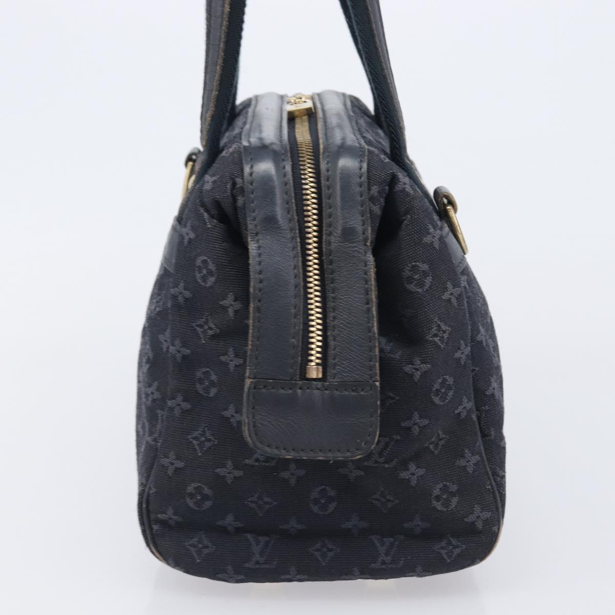 LOUIS VUITTON Monogram Mini Josephine PM Hand Bag TST Blue M92414 LV Auth 205036