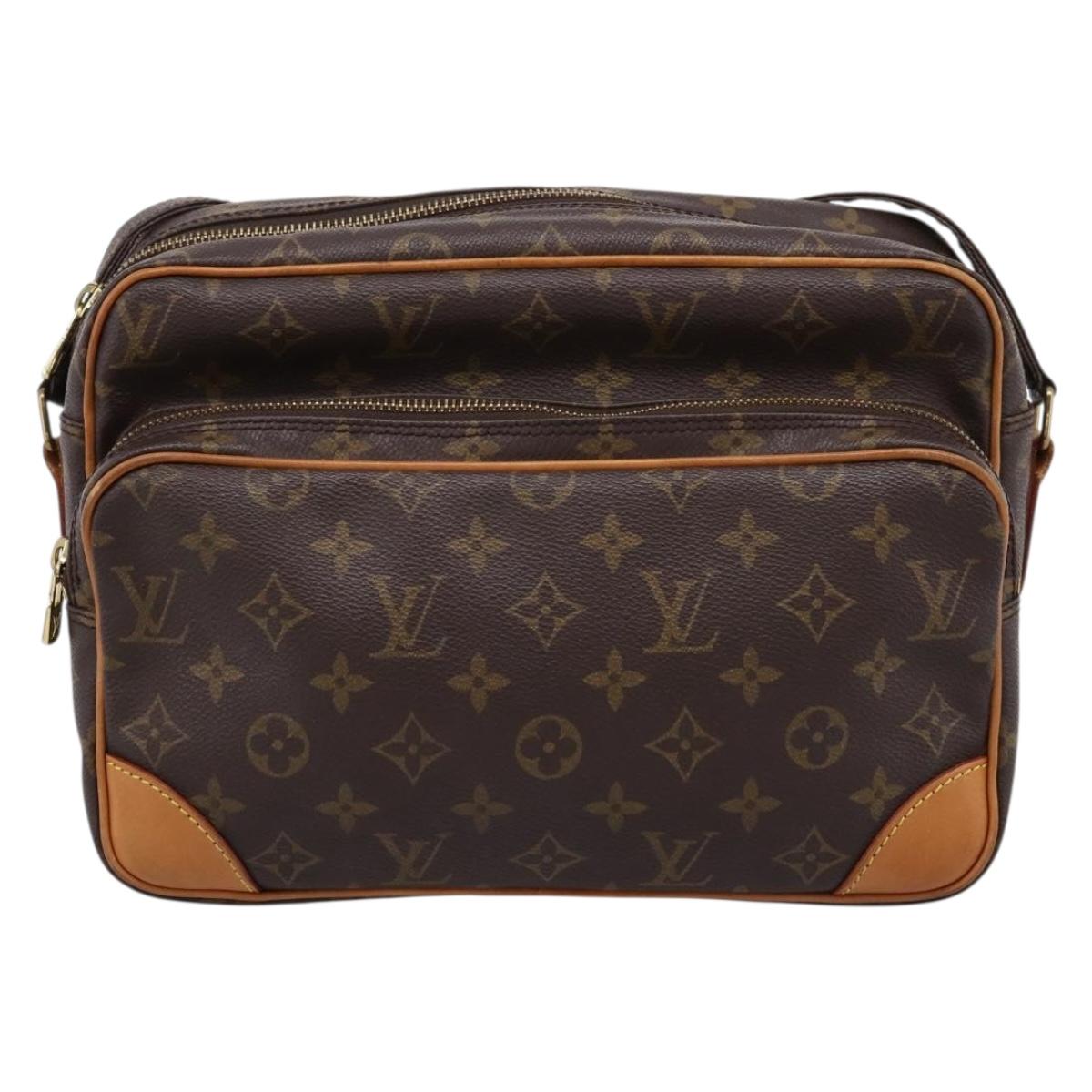 LOUIS VUITTON Monogram Nile Shoulder Bag M45244 LV Auth 205047V