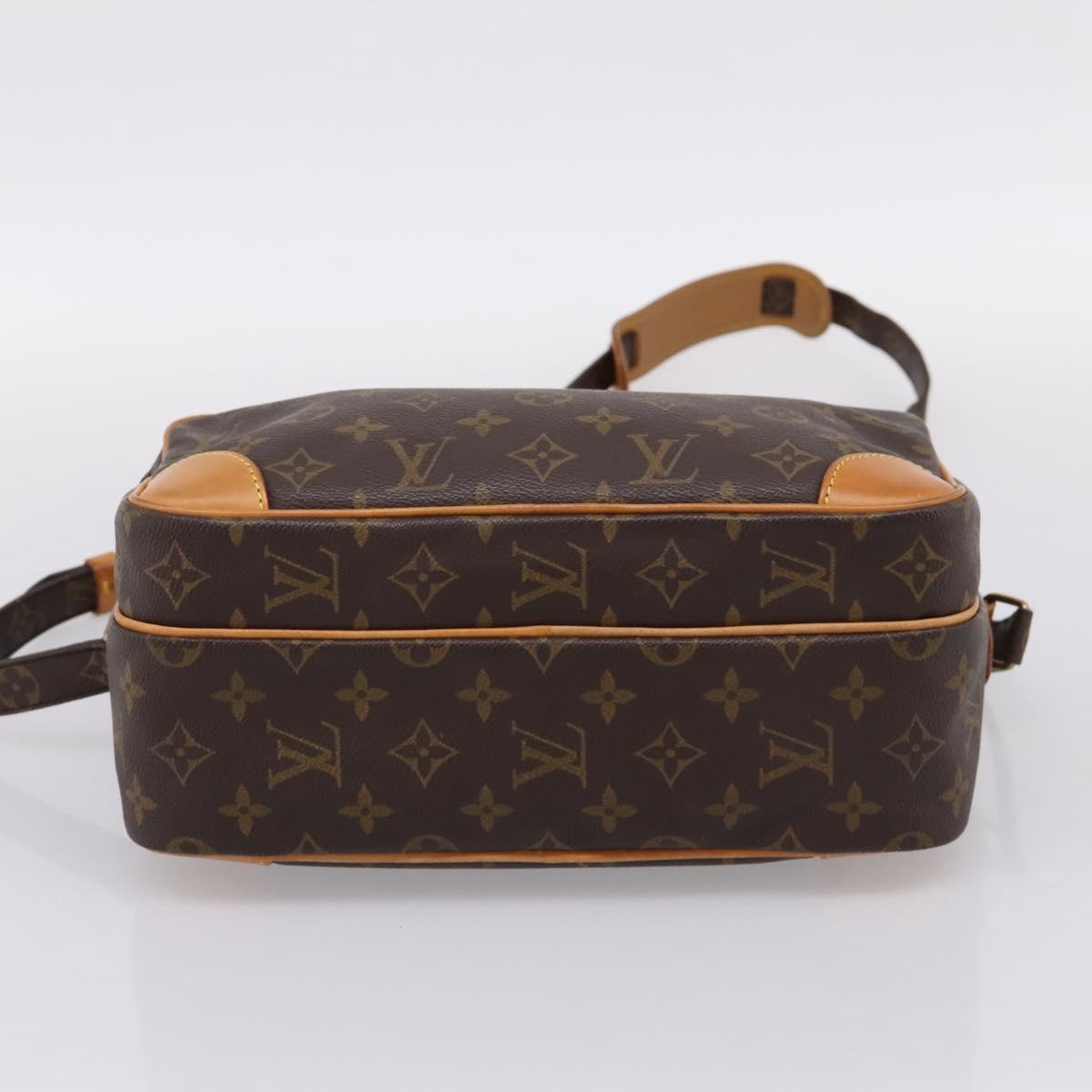 LOUIS VUITTON Monogram Nile Shoulder Bag M45244 LV Auth 205047V