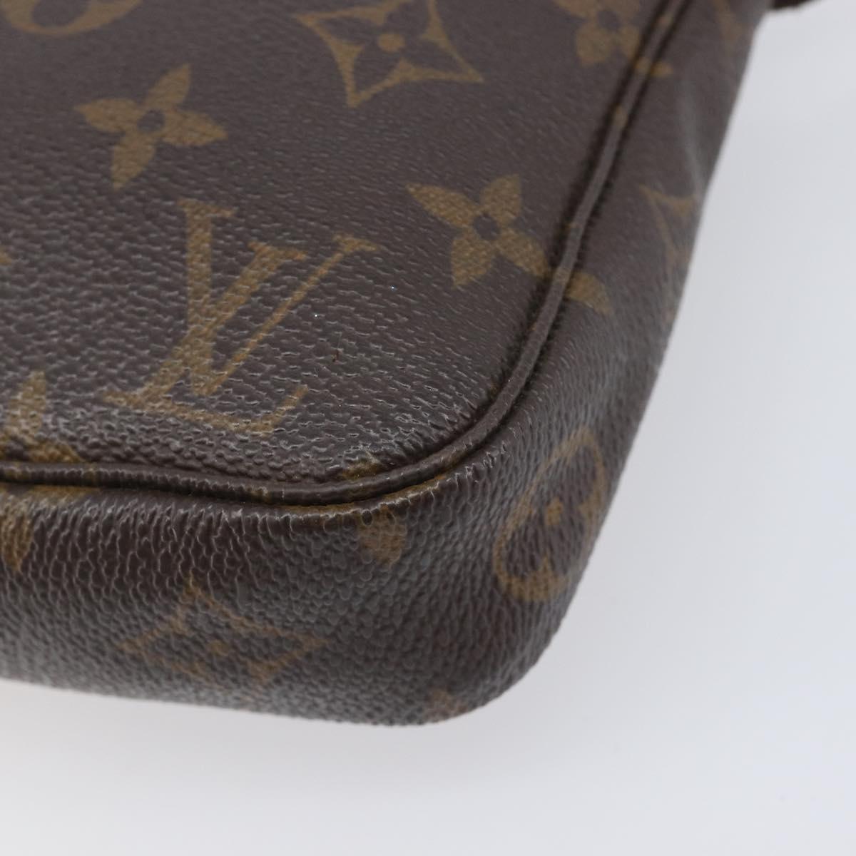 LOUIS VUITTON Monogram Pochette Accessoires Pouch M51980 LV Auth 205052A