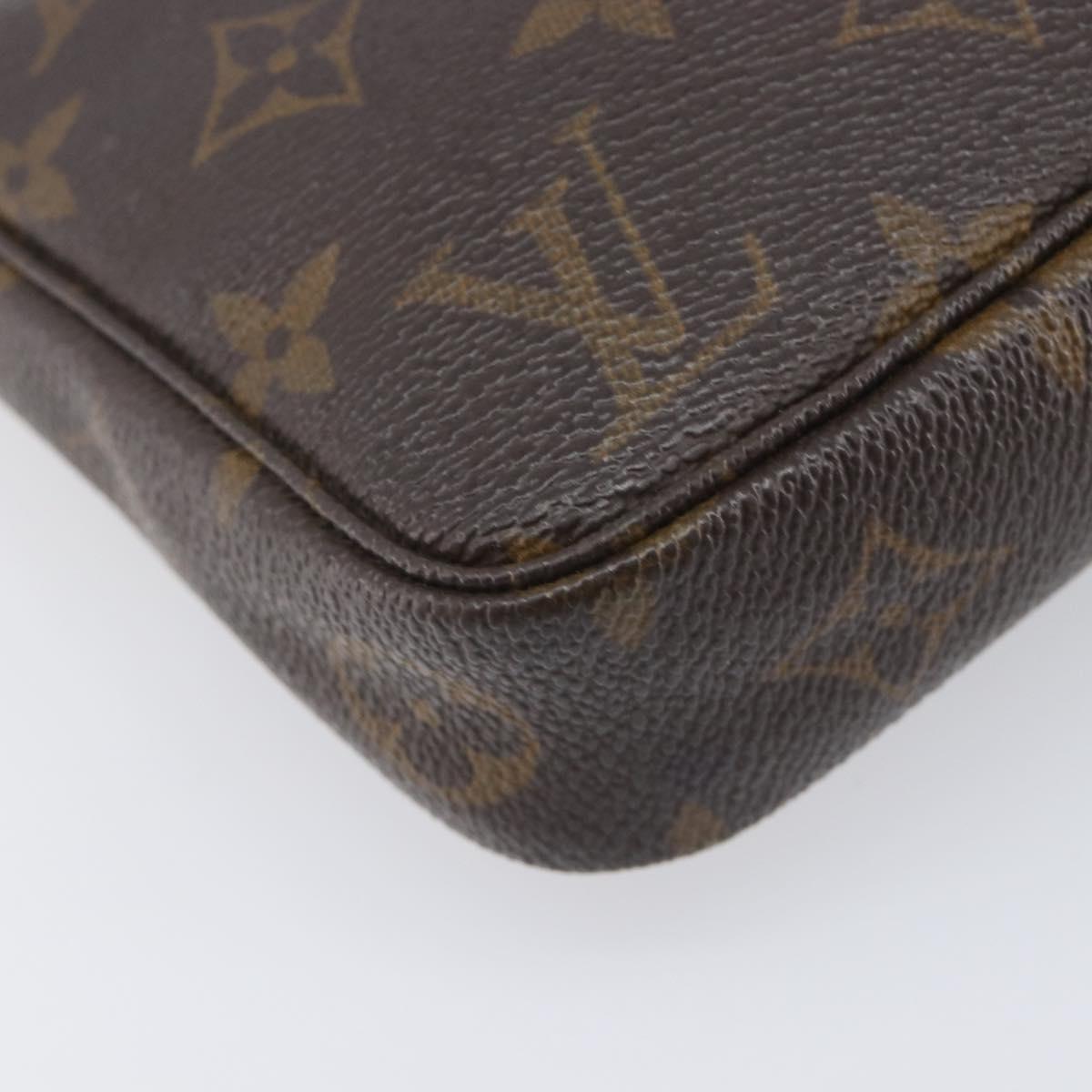 LOUIS VUITTON Monogram Pochette Accessoires Pouch M51980 LV Auth 205052A