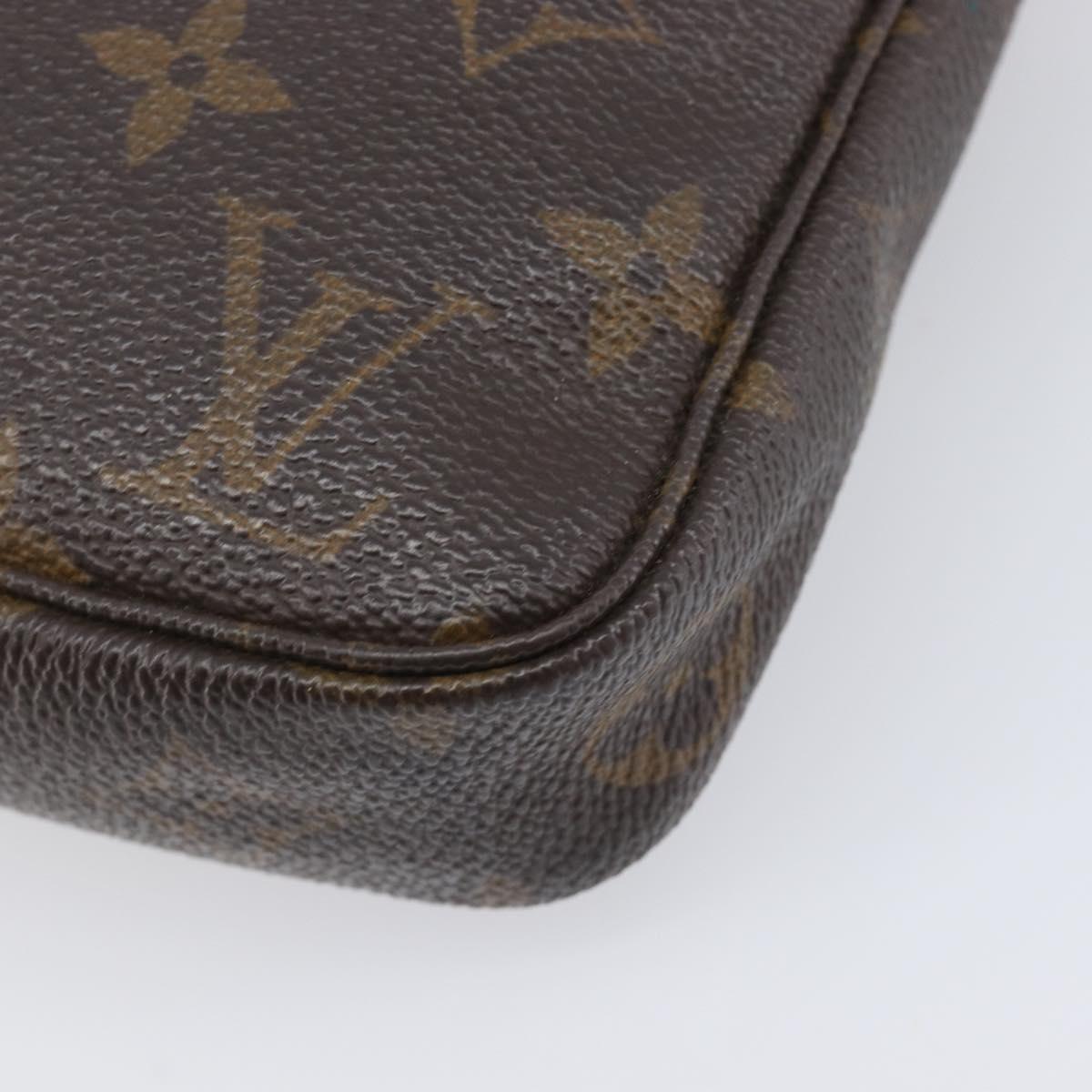 LOUIS VUITTON Monogram Pochette Accessoires Pouch M51980 LV Auth 205052A