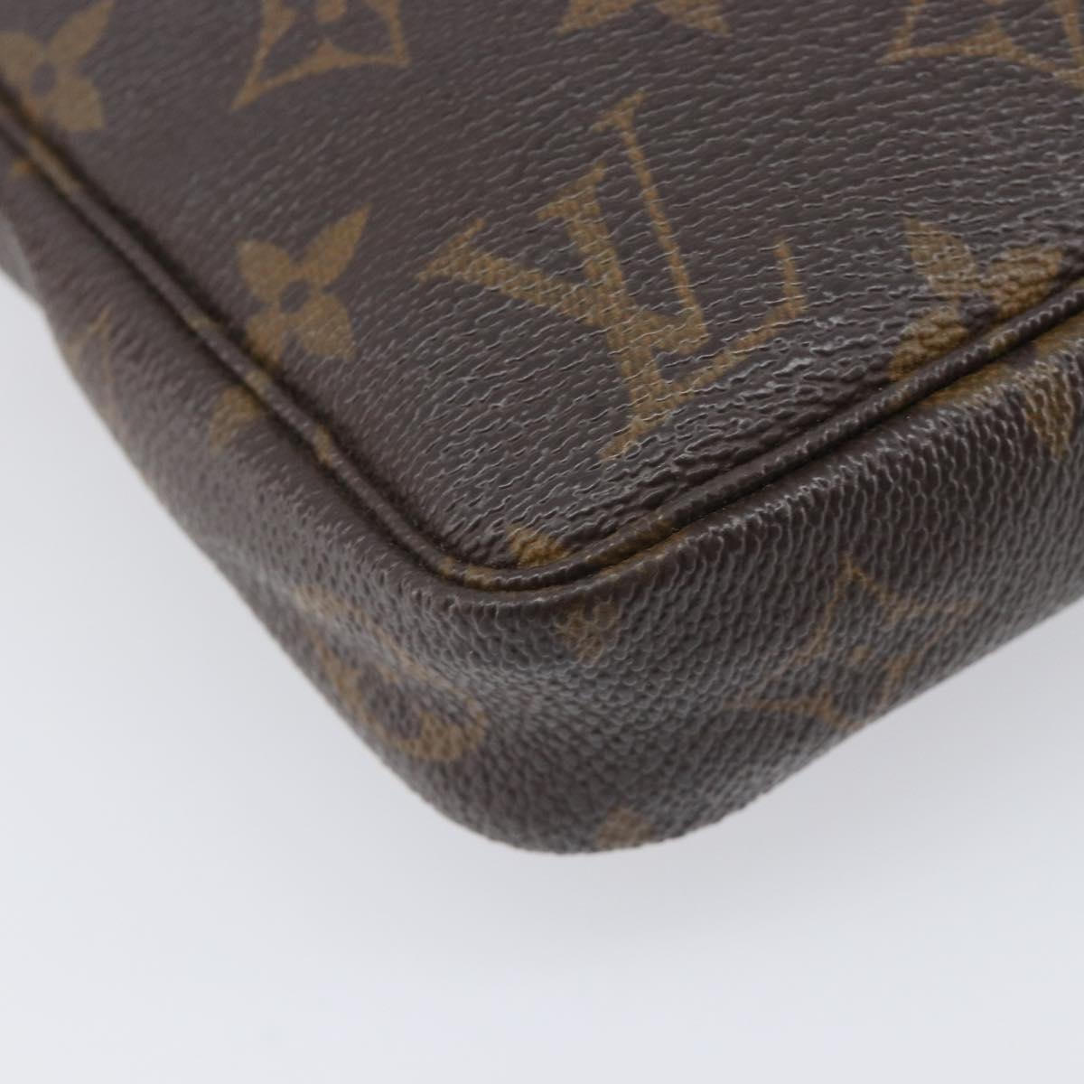 LOUIS VUITTON Monogram Pochette Accessoires Pouch M51980 LV Auth 205052A