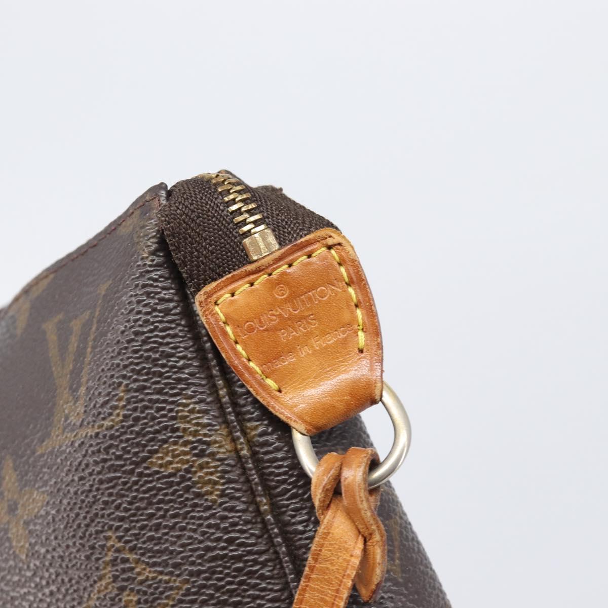 LOUIS VUITTON Monogram Pochette Accessoires Pouch M51980 LV Auth 205052A
