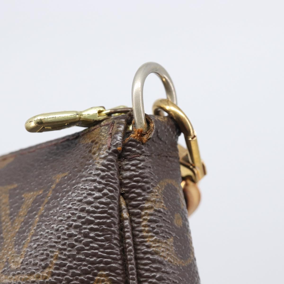 LOUIS VUITTON Monogram Pochette Accessoires Pouch M51980 LV Auth 205052A