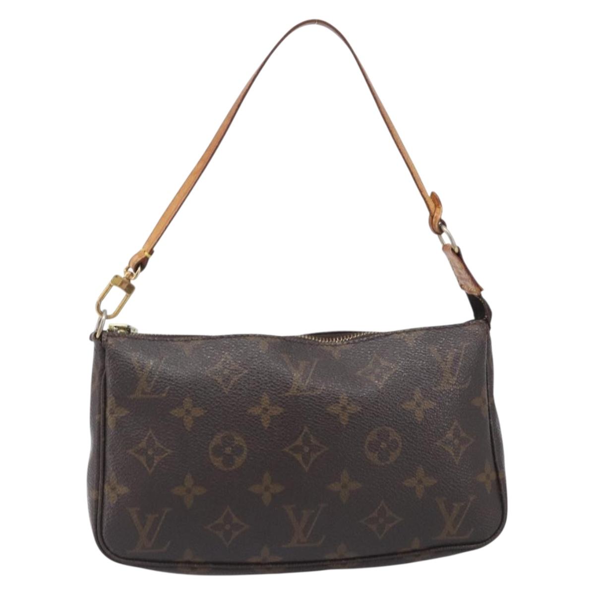LOUIS VUITTON Monogram Pochette Accessoires Pouch M51980 LV Auth 205052A