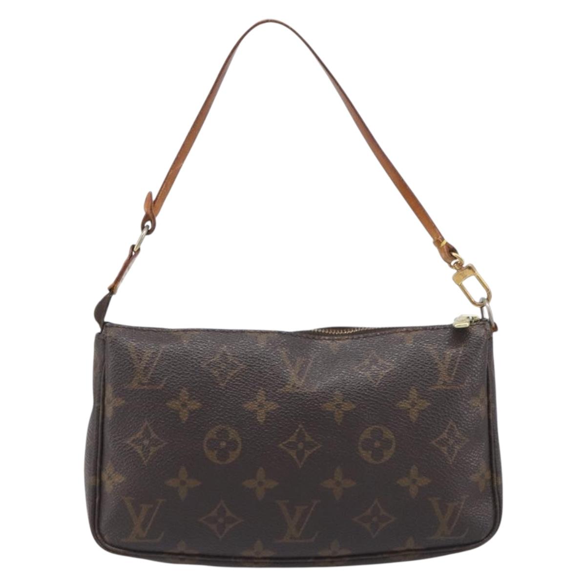 LOUIS VUITTON Monogram Pochette Accessoires Pouch M51980 LV Auth 205052A