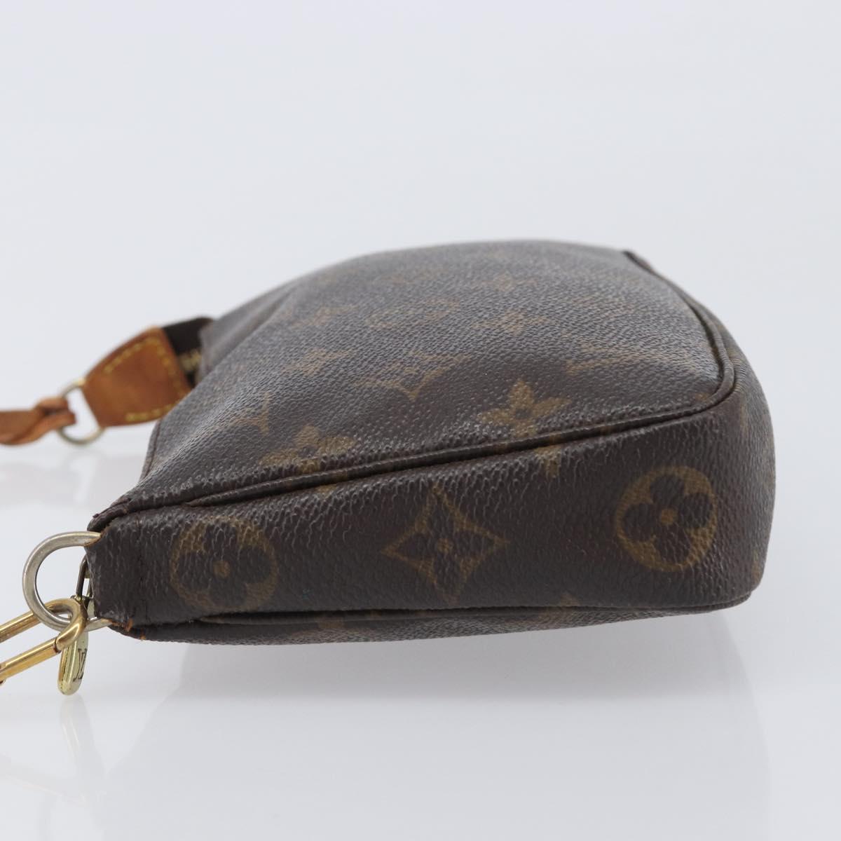 LOUIS VUITTON Monogram Pochette Accessoires Pouch M51980 LV Auth 205052A